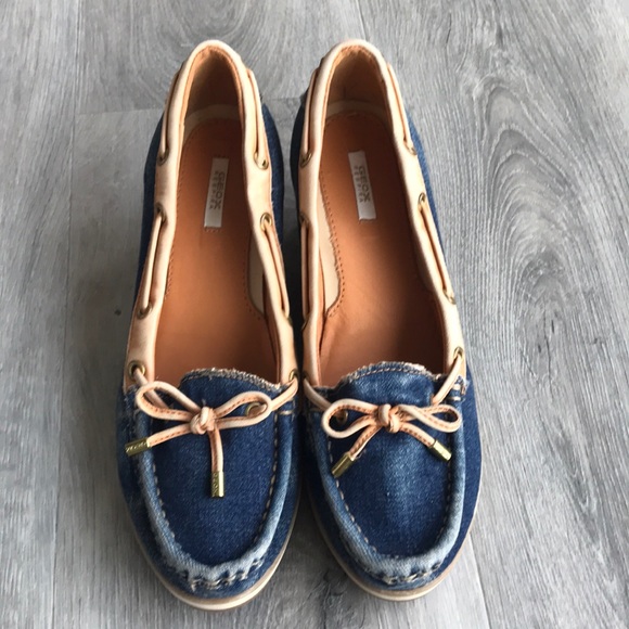 Geox Denim Wedge. Size 37 - Picture 4 of 7